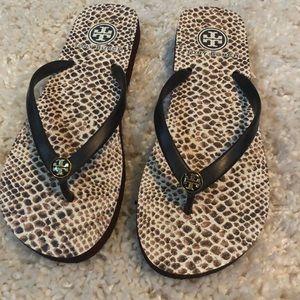 Tory Burch flip flops size 7